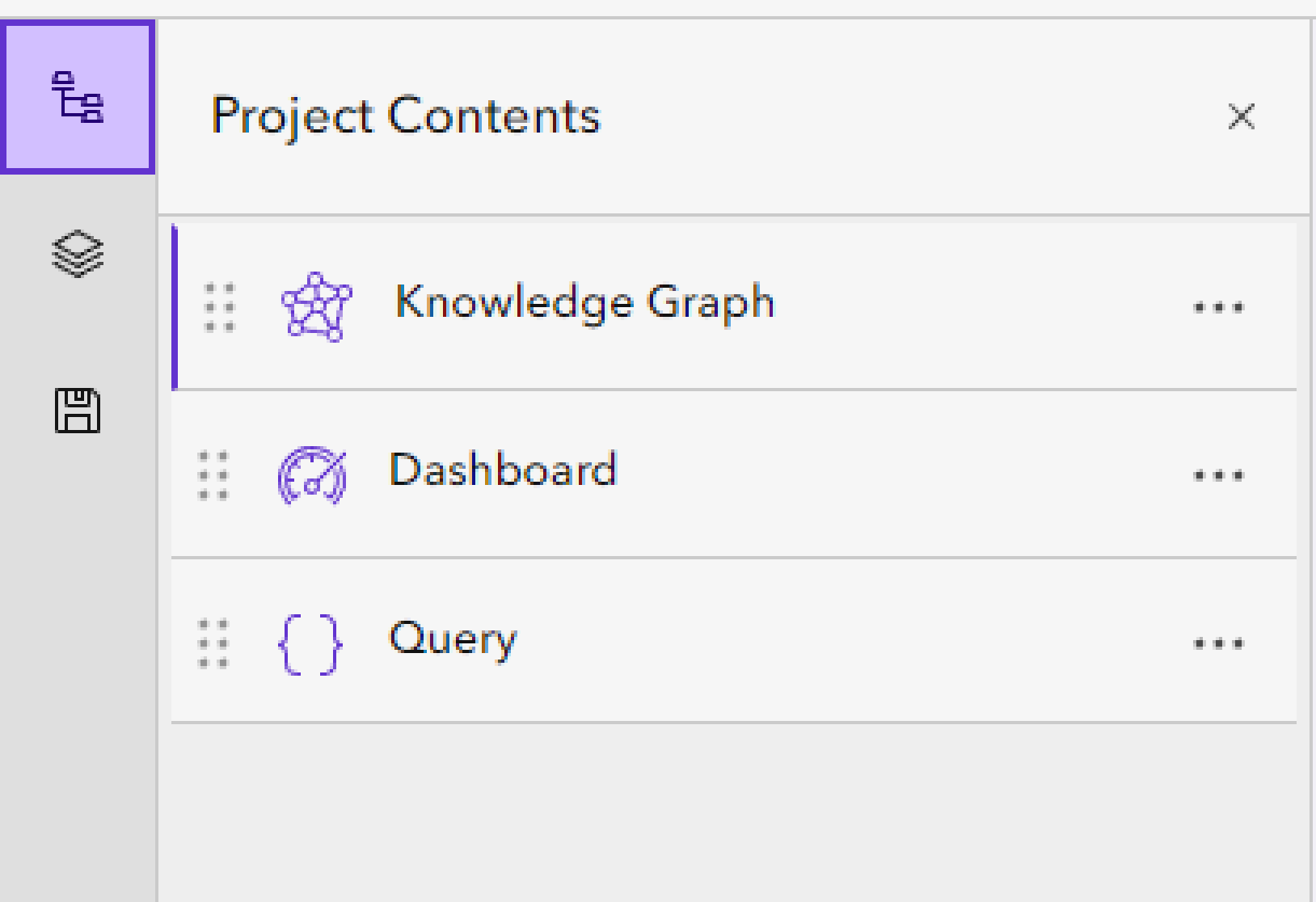 Project Contents pane